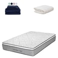 thumbnail image 1 of Colchón Queen Size + Sábanas Softy + Protector de Colchón Restonic  Vail, 1 of 7