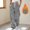 *Gray, variant on ClodeEU Women's Flannel Sweatpants With Pockets,Elastic Waist Pant With Drawstring ,Fashion Loose Warm Pant Pink,Womens Plus S