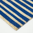 thumbnail image 6 of Mainstays Blue Summer Stripes Coir Outdoor Doormat, 18"x30", 6 of 8