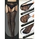 thumbnail image 3 of Medias de red Skylety para mujer, talla grande, 6 pares, 3 of 7