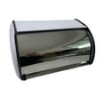 thumbnail image 5 of Fiocias Bread Box Multipurpose Bread Bin with Roll Lid Bread Keeper Bread Storage Holder White, 5 of 9