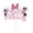Color3, variant on Birthday Cake Topper for Minnie, Glitter Birthday Cake Decoration Birthday Party Decoration for Shower Birthday Party Supplies