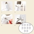 thumbnail image 4 of , Elastic Shoe , Size Adult and with Metal Buckles Older - White, 4 of 8