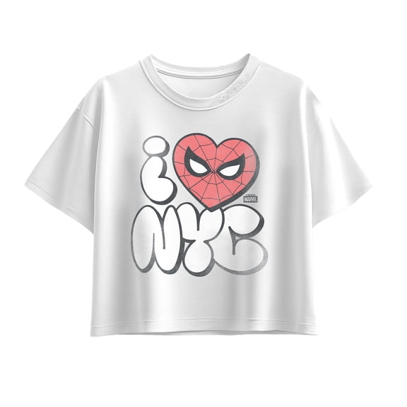 Spider-Man - New York City - Youth Girls Boxy T-Shirt