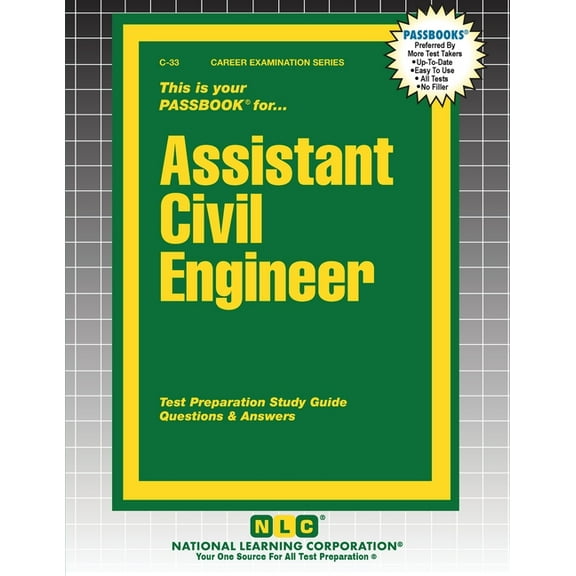 Career Examination Assistant Civil Engineer, Book 33, (Paperback)
