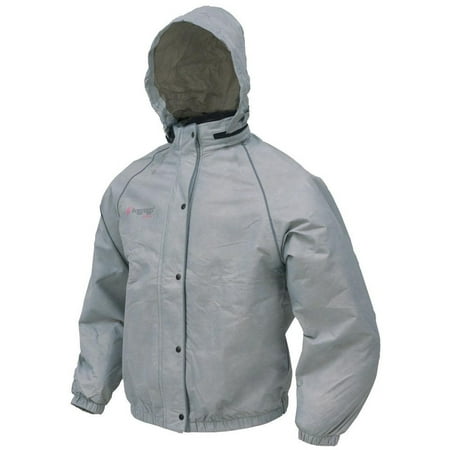 Frogg Toggs Womens Sweet Rain T Jacket, Steel Gray, Large -