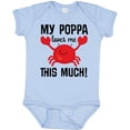 thumbnail image 3 of Inktastic My Poppa Loves Me Childs Crab Boys or Girls Baby Bodysuit, 3 of 5
