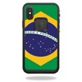 thumbnail image 1 of MightySkins LIFIPX-Brazilian Flag Skin for Lifeproof Fre iPhone X - Brazilian Flag, 1 of 4