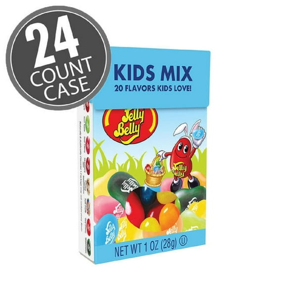Jelly Belly Easter Kids Mix 1 ounce Flip-Top-Box, 24 Count