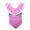 Purple, variant on Girls One Piece Swimsuit Cute Ruffle Swimwear Surf Print Swimming Tankini Bathing Suits for Beach 2-12years