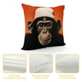 thumbnail image 4 of Monkey Pillow Covers Decorative Banksy Pop Art Colorful Throw Pillow Covers Funny Gorilla Animal Cushion Case Chimpanzee Square Pillowcase Decorations for Couch Sofa Gift, 4 of 5