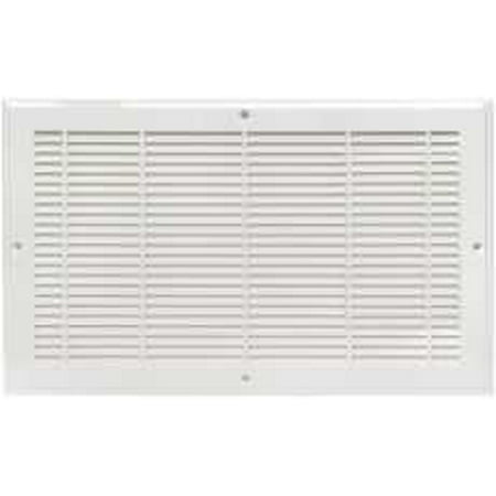 

Plastic Baseboard Grille 14 In.X6 In. White