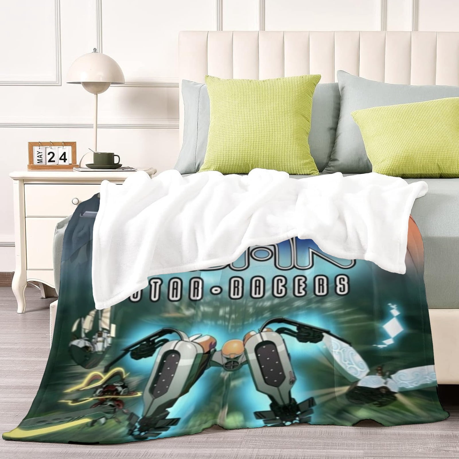 Oban Star Racers Throw Blanket Gifts for Fans Lover Girls Boys Women Present Hoodie Him Bed 50"x60"