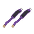 thumbnail image 3 of 2PCS Ankle Strap for Cable Machine Kickbacks Iron D Ring Gym Ankle Cuff for Fitness Workout Purple, 3 of 6