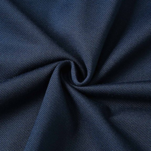 Akiihool Polos for Men Tall Polo Shirts for Men V Neck Slim Fit Short Sleeve Performance Golf Shirt Knit Soft Tees (Navy,S)