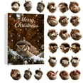 thumbnail image 2 of Otter Advent Calendar, Acrylic Advent Calendar Contains 24 Gifts, Cute Figures Doll Advent Calendar, Countdown Calendar with Surprise Toys, Collectible Figures Gift for Kids, 2 of 8