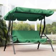 thumbnail image 4 of Patio al aire libre jardín dosel cubierta de repuesto reemplazo impermeable protector solar protector contra el polvo verde, 4 of 14