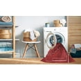 thumbnail image 2 of Ahgly Company Machine Washable Indoor Square Transitional Lava Red Area Rugs, 5' Square, 2 of 7