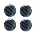 thumbnail image 1 of 4Pcs 20mm Auto Lock Protection Stickers Decoration Carbon Fiber Car Accessories, 1 of 11