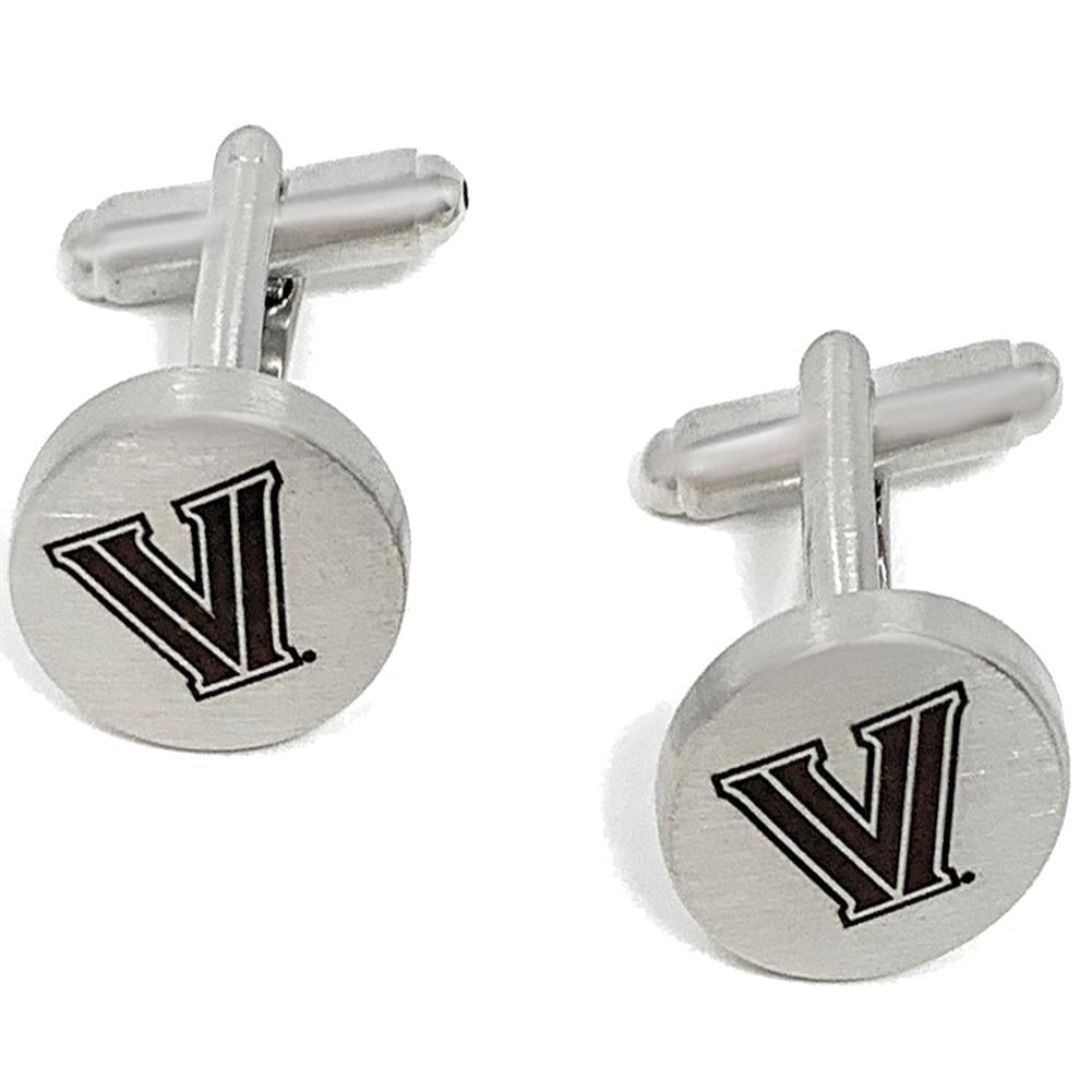 Laser Engraved Gifts Villanova University Cuff Links Silver Cufflink