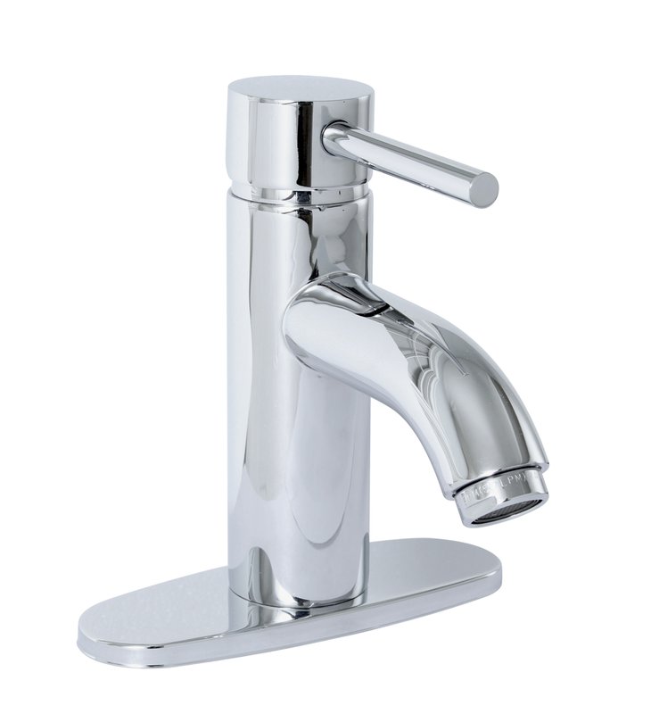 Essen Bathroom Vessel Sink Filler Faucet With Single Metal Lever Handle