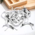 thumbnail image 1 of KALLORY 50Ud Clips Para Soporte De Marco De Fotos Material Estable Gris Uso Enmarcado, 1 of 6