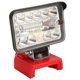 thumbnail image 1 of Luz De Trabajo Con Batería De Litio, Luz De Trabajo LED, Alambre De Cobre Puro, Cuentas De Lámpara Reutilizables De 18 Piezas De 3 Pulgadas Para Carretera Nocturna, 1 of 7