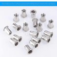 thumbnail image 3 of 60 Pieces 304 Stainless Steel M6 Rivet Nut Flat Head Blind Nut Threaded Rivet Rivet Nut For Threaded Insert Pliers, 3 of 5