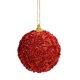 thumbnail image 2 of Hot6sl Ofertas Del Día Bola de Cinta Roja Navideña para Decoración de Árbol de Navidad, Bola de Espuma con Lentejuelas Colgantes, 8 Cm/6 Piezas, Bola de Decoración Navideña, 2 of 7