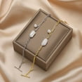 thumbnail image 4 of Z.LP 925 Sterling Silver Bracelet with Baroque Pearl and Round Pearl Accent, 4 of 10