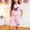 Pink, variant on Amidoa Girls 2 Piece Outfits Summer Clothes Short Sleeve Cotton Floral Print T-Shirt and Casual Shorts Kids Clothing Sets Black Size 7