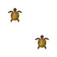 thumbnail image 1 of Qarigey Broche de aleación para hombres y mujeres, broche decorativo que no se desvanece, anticorrosivo, con forma de Animal, broche de Tipo 2 2piezas, 1 of 6