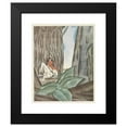 thumbnail image 2 of Hubert Giron 15x18 Black Modern Framed Museum Art Print Titled - Courre Hunting (1924), 2 of 5