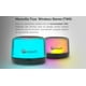 thumbnail image 3 of BOCINA PORTATIL GETTTECH GUS-ETRBT-01 ILUMINACION RGB BLUETOOTH LECTOR MICRO SD 3W 400mAh SONIDO ESTEREO TWS, 3 of 12