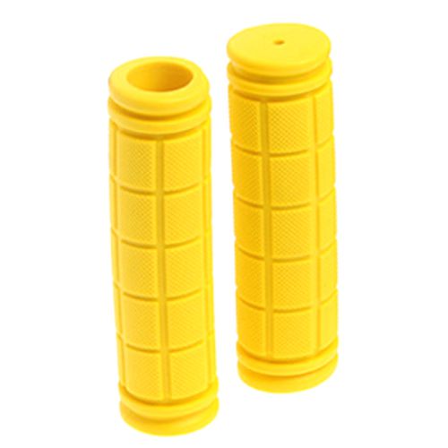 1 Pair Soft Rubber Handlebar End Grips For Bicycle MTB BMX Road Mountain Bike