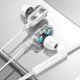 thumbnail image 5 of Audífonos intrauditivos A4 con conector de 3,5 mm ergonómicos con cable para teléfono (blanco) WDOplteas Para estrenar, 5 of 9