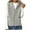 Gray, variant on cocolona Womens Fleece Vest Casual Sleeveless Zip Hooded Jackets Soft Warm Lightweight Vest Fall Winter Outfit