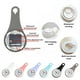 thumbnail image 2 of Advancent Agregue elegancia y funcionalidad con el funcionamiento silencioso del reloj de pared silencioso Decoración del hogar rojo, 2 of 6