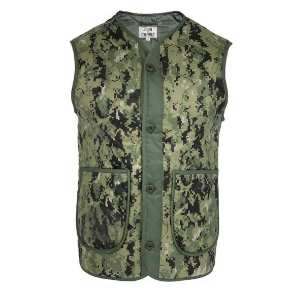 Quilted Woobie Military Style Nylon Vest Made In USA