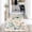 Cream, variant on YOUFORTONG 2x6 Washable Runner Rug, Non Slip Floral Vintage Scalloped Low Pile Carpet, Stain Resistant Soft Thin Rug for Entryway Kitchen Laundry Bedroom Bathroom,Green