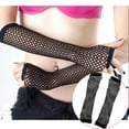 thumbnail image 3 of Prolriy Winter Gloves Clothing Fingerless Wrist Women Girls Mesh Gloves Elastic Nylon for Gloves Winter Gloves Black, 3 of 4
