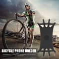 thumbnail image 3 of Silicona bicicleta GPS montaje teléfono soporte MTB bicicleta manillar Smartphone Rack Hugtrwg  Para estrenar, 3 of 6