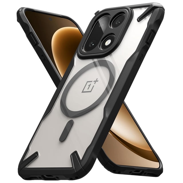 Funda magnética Ringke Fusion-X para OnePlus 15, negra