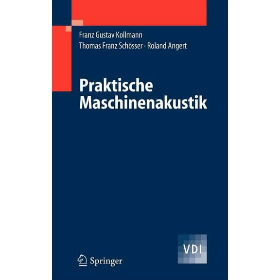 VDI-Buch Praktische Maschinenakustik, (Hardcover)