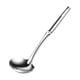 thumbnail image 4 of Cuchara de sopa de acero inoxidable 316, utensilio de cocina con orificios para colgar, mango ergonómico, cuchara para servir espaguetis, 4 of 9