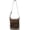 Coffee, variant on Women Small Rivet Tassels Sueded Cross-body Shoulder Bag with Adjustable Buckle Strap