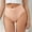 Pink, variant on High Waisted Women's Thongs Lightweight Soft Stretch Underwear Breathable High Cut Comfort Panties for Everyday Wear