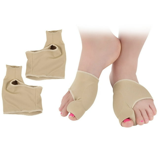 2PCS Toe Straightener Soft Silicone Breathable Bunion Relief Bunion Corrector