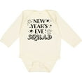 thumbnail image 3 of Inktastic New Year's Eve Squad with Stars in Black Boys or Girls Long Sleeve Baby Bodysuit, 3 of 5