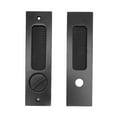 thumbnail image 4 of Pestillo De Manija Empotrada Invisible Cerradura De Embutir De Puerta Corredera Con 2 Llaves Cerradura De Pestillo De Manija Empotrada Invisible De aleación De Zinc Para Perillas, 4 of 7